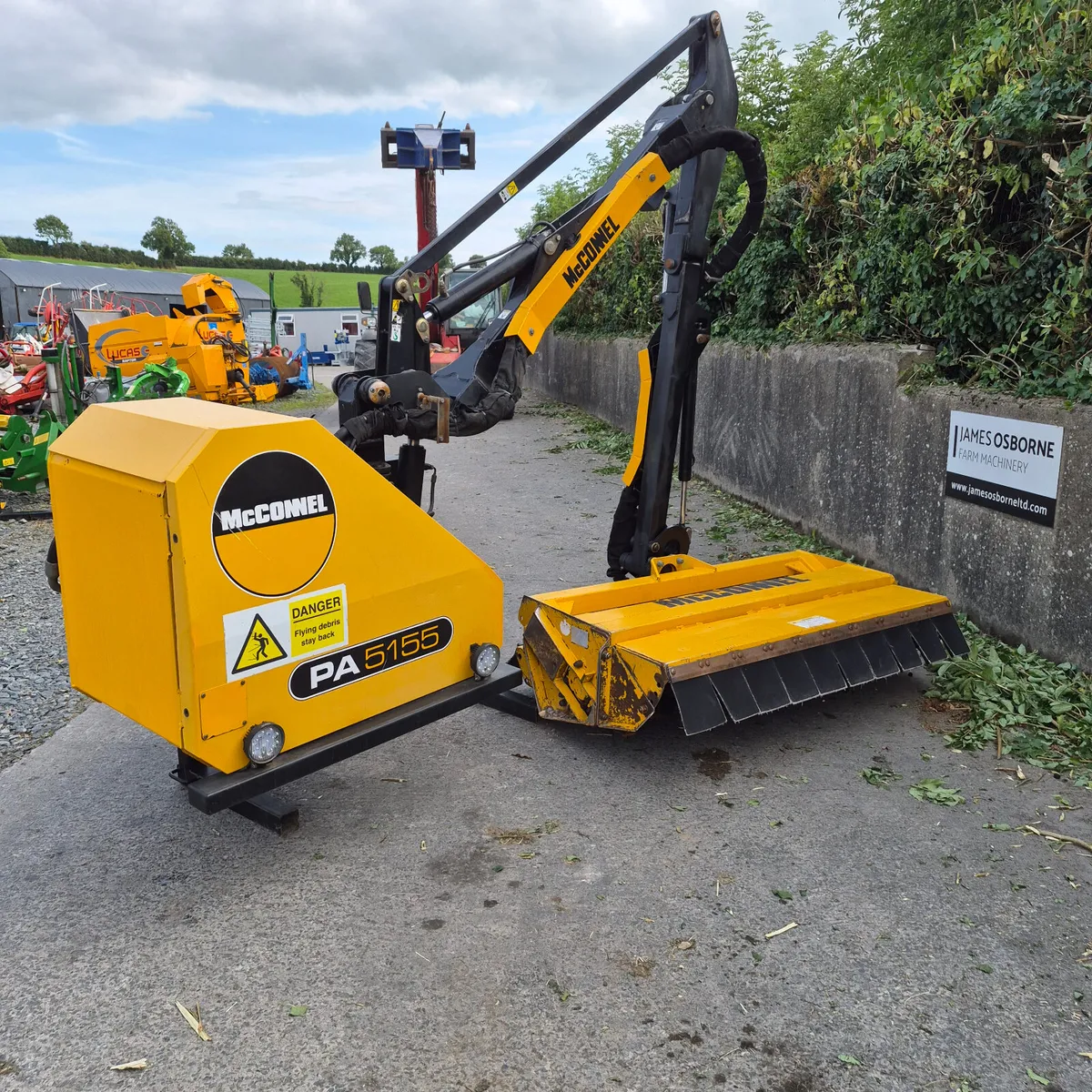 McConnel PA5155 Front Mount Hedgecutter - Image 1