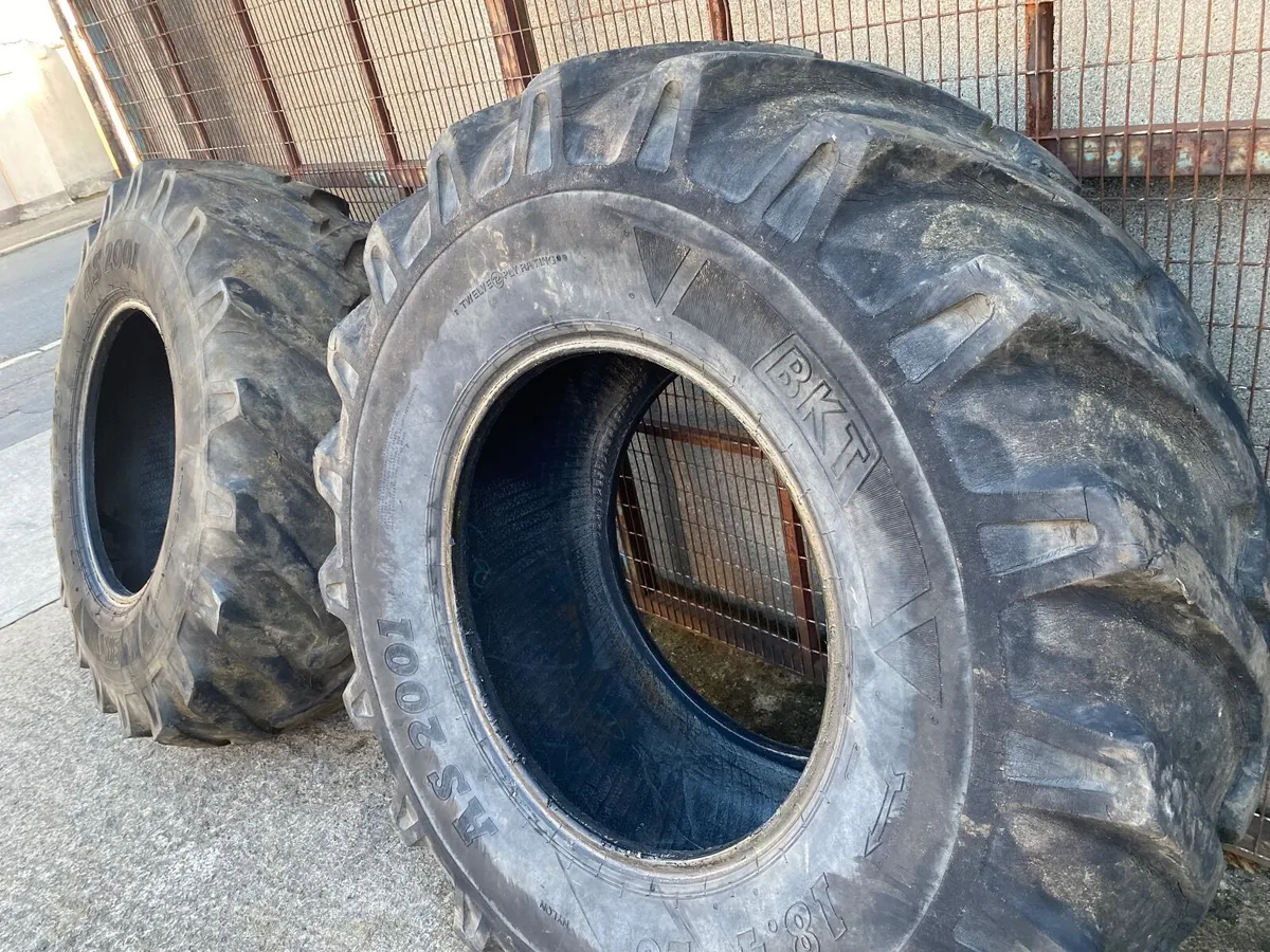 18.4x26 (15x26)BKT DIGGER TYRES 12PLY FIT JCB,FORD - Image 2