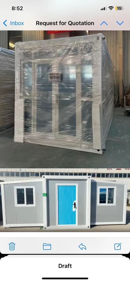 20ft 2bed container home - Image 1
