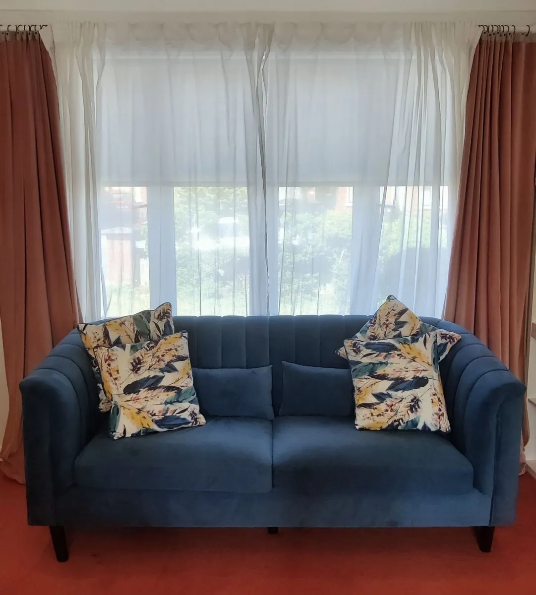 Blue sofa - Image 2
