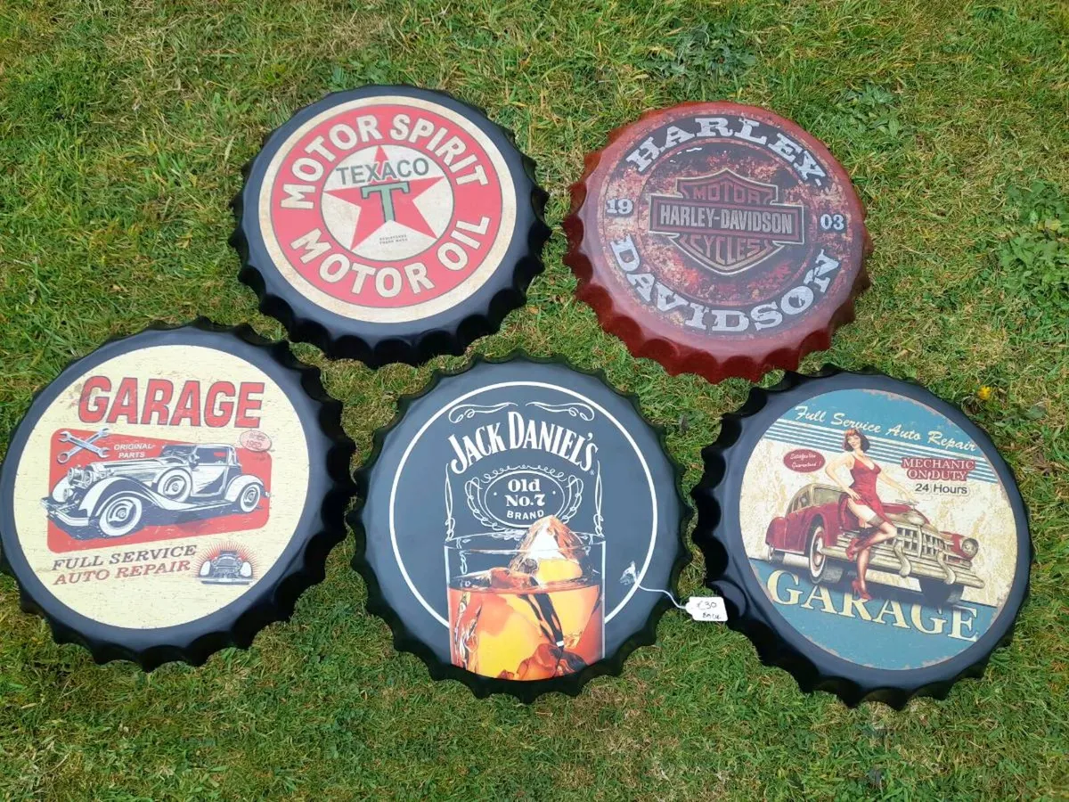 Bottle Top Plaques - Image 1