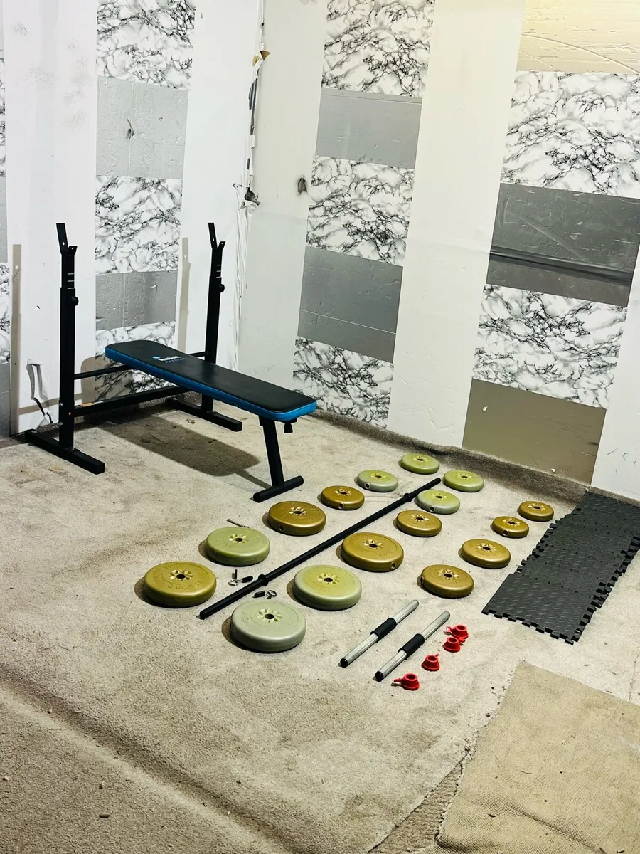 WEIGHTS BARBELL DUMBBELLS BENCH MATS - Image 4