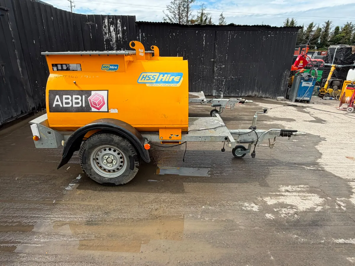 Western towable 500L diesel fuel bowser - Image 2
