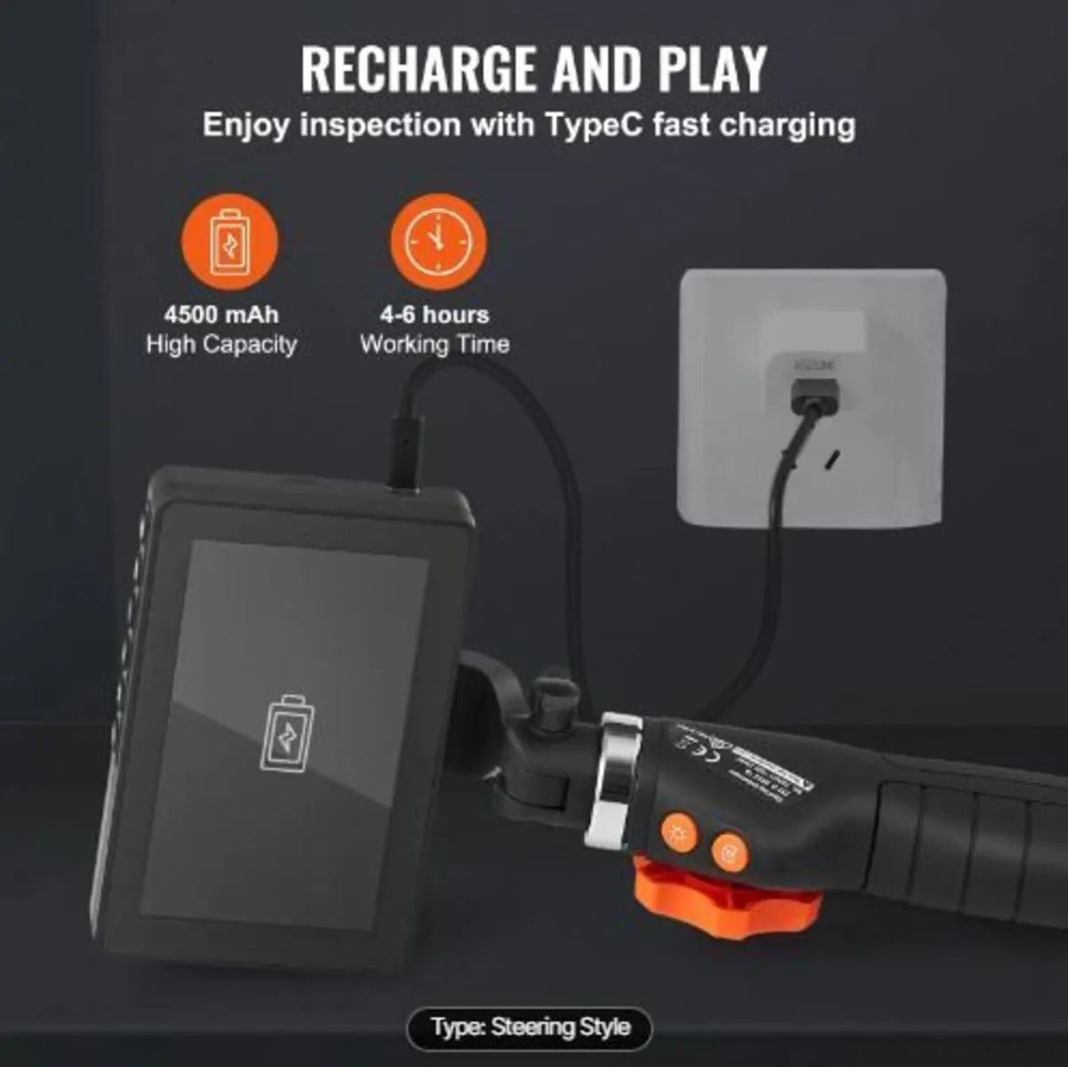 Articulating Borescope Camera with Light - Image 4