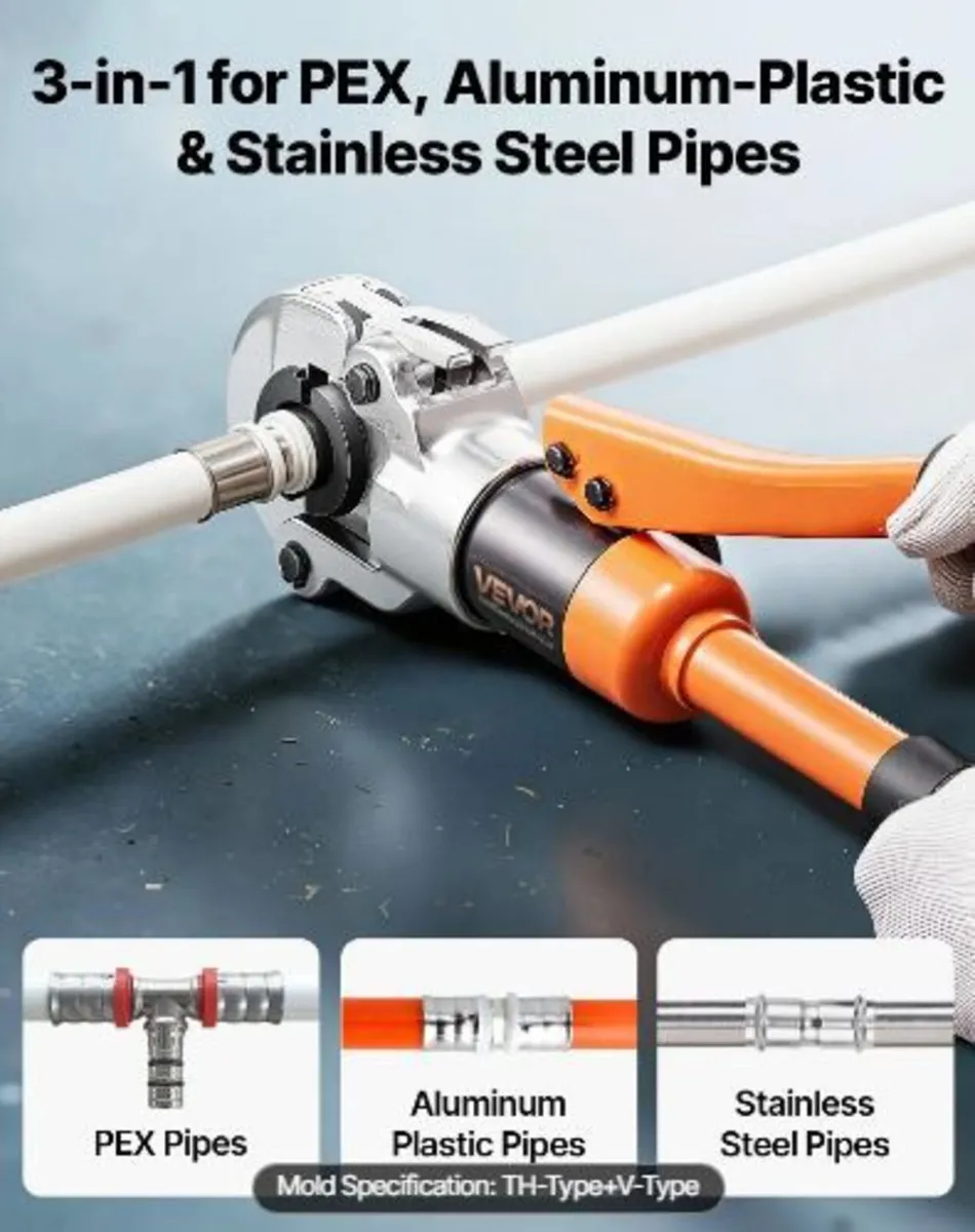 Hydraulic Pipe Crimping Tool - Image 3