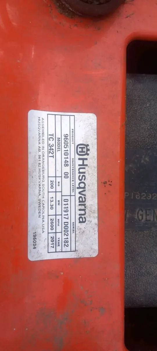Husqvarna tc342t - Image 2