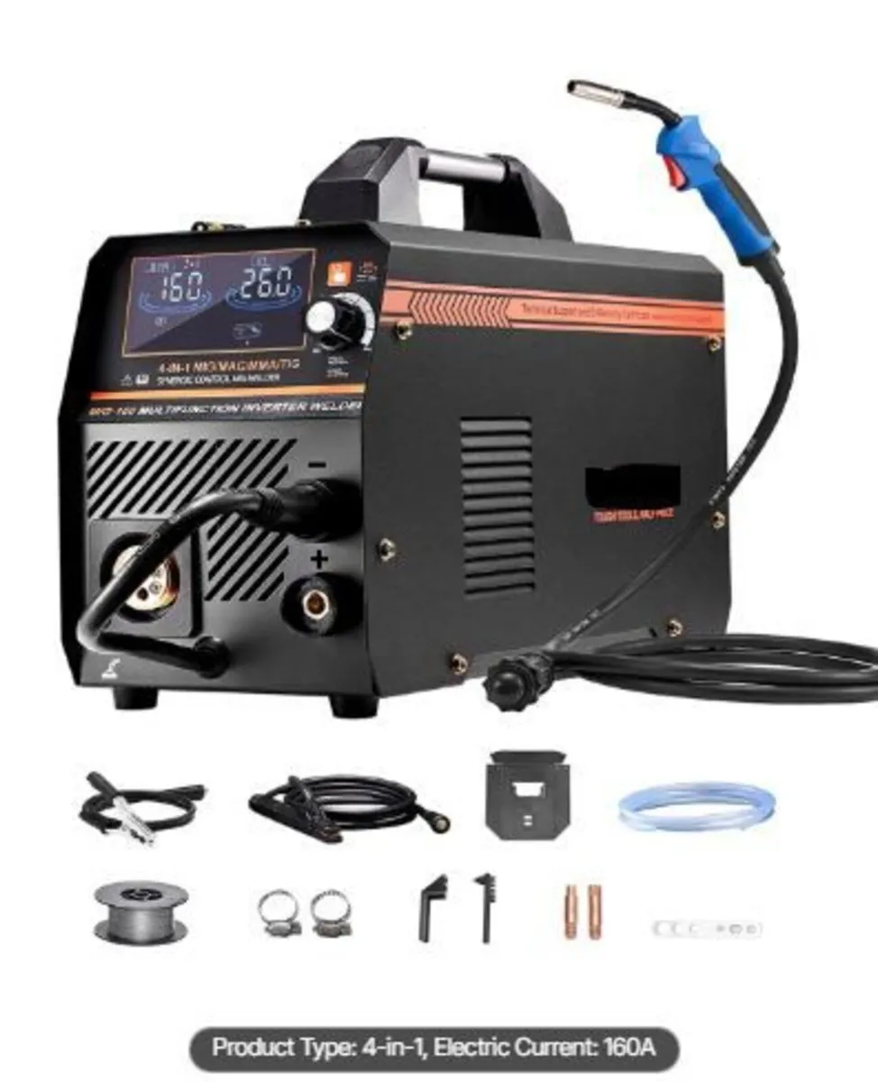 MIG Welder, 160A Synergic Mig Welding - Image 4