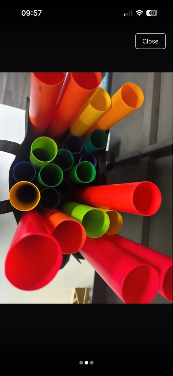 28 Boomwhackers with bag & Octavator Caps - Image 3