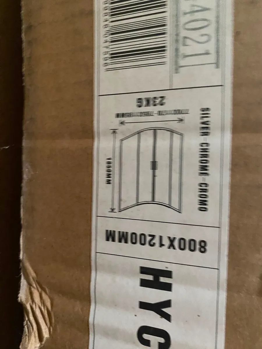 Quadrant shower door - Image 1
