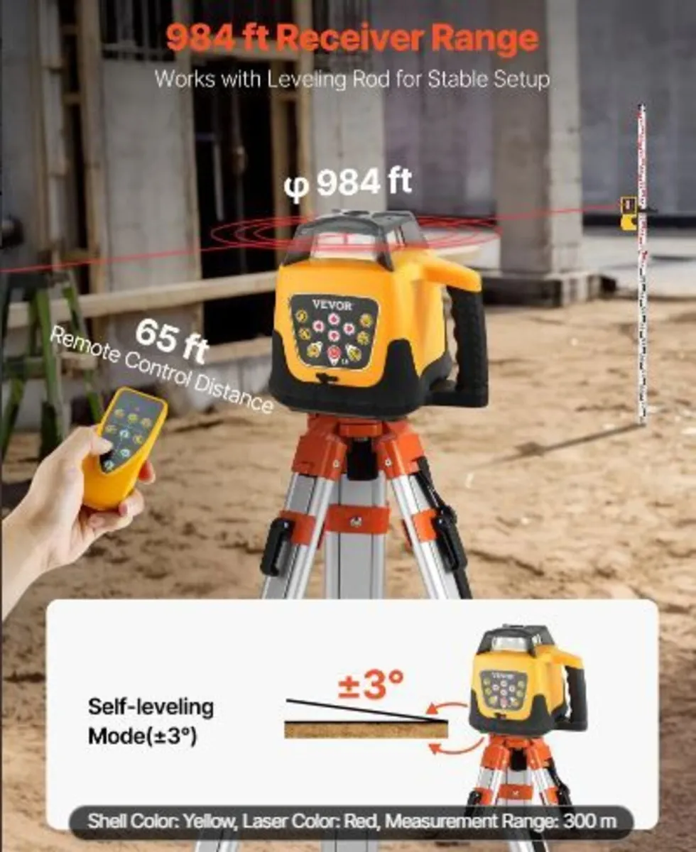 Rotary Laser Level Kit - Image 2