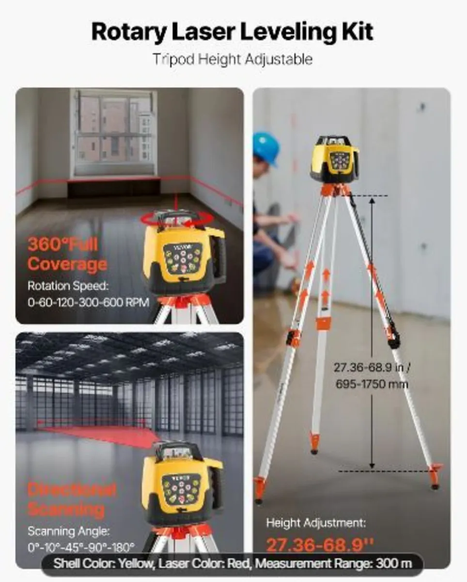 Rotary Laser Level Kit - Image 3