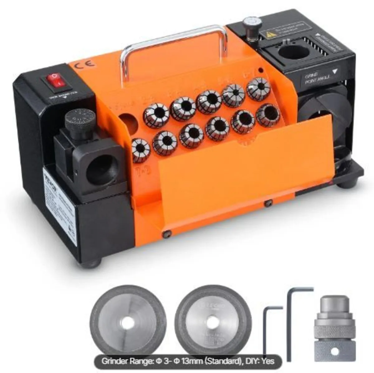 MR-13B Drill Bits Sharpener 3-13mm Bits Grinder - Image 1