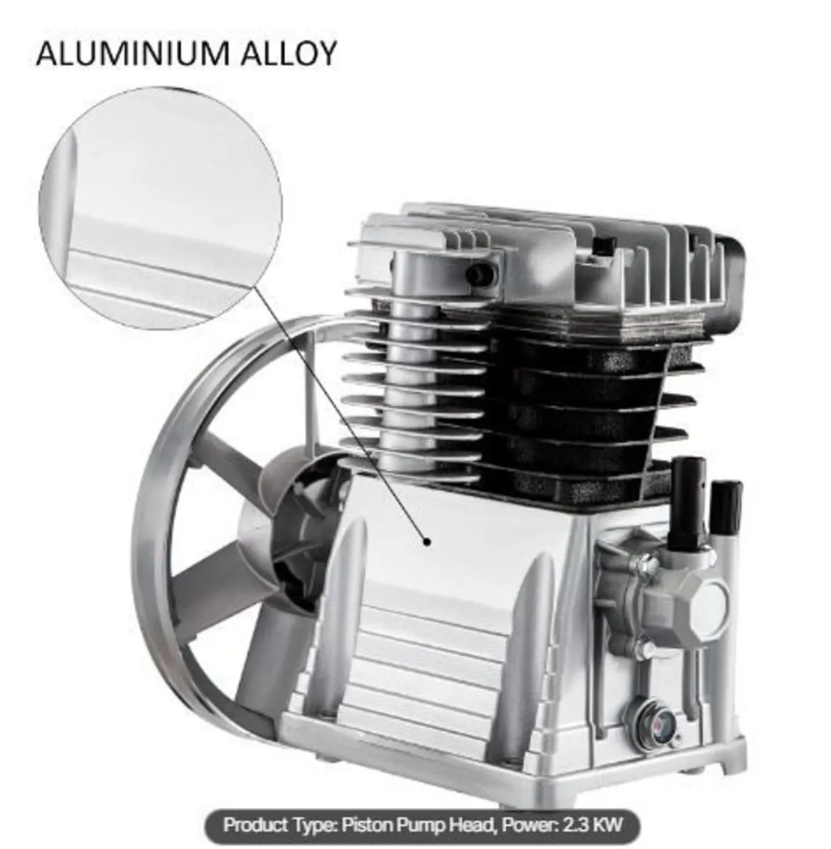 New Industrial Twin Cylinder Air Compressor - Image 3