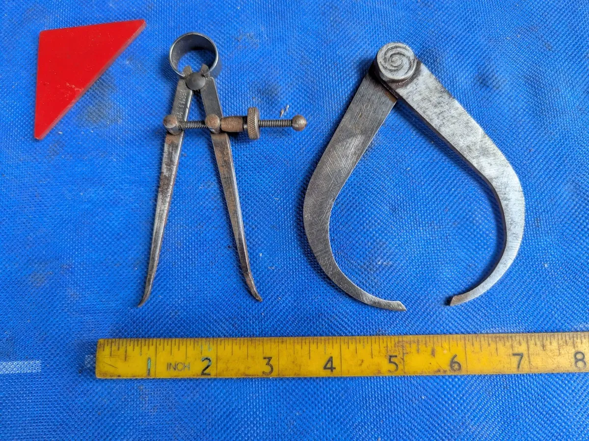 100mm Inside & Outside Calipers - Image 1