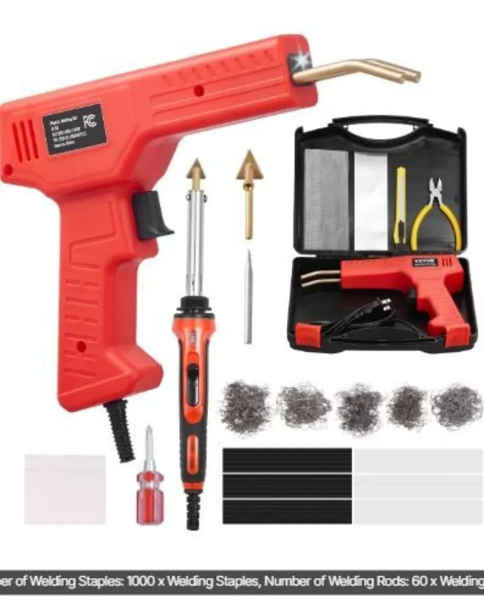 Plastic Welder Kit Deluxe, 100W Plastic Welding - Image 1