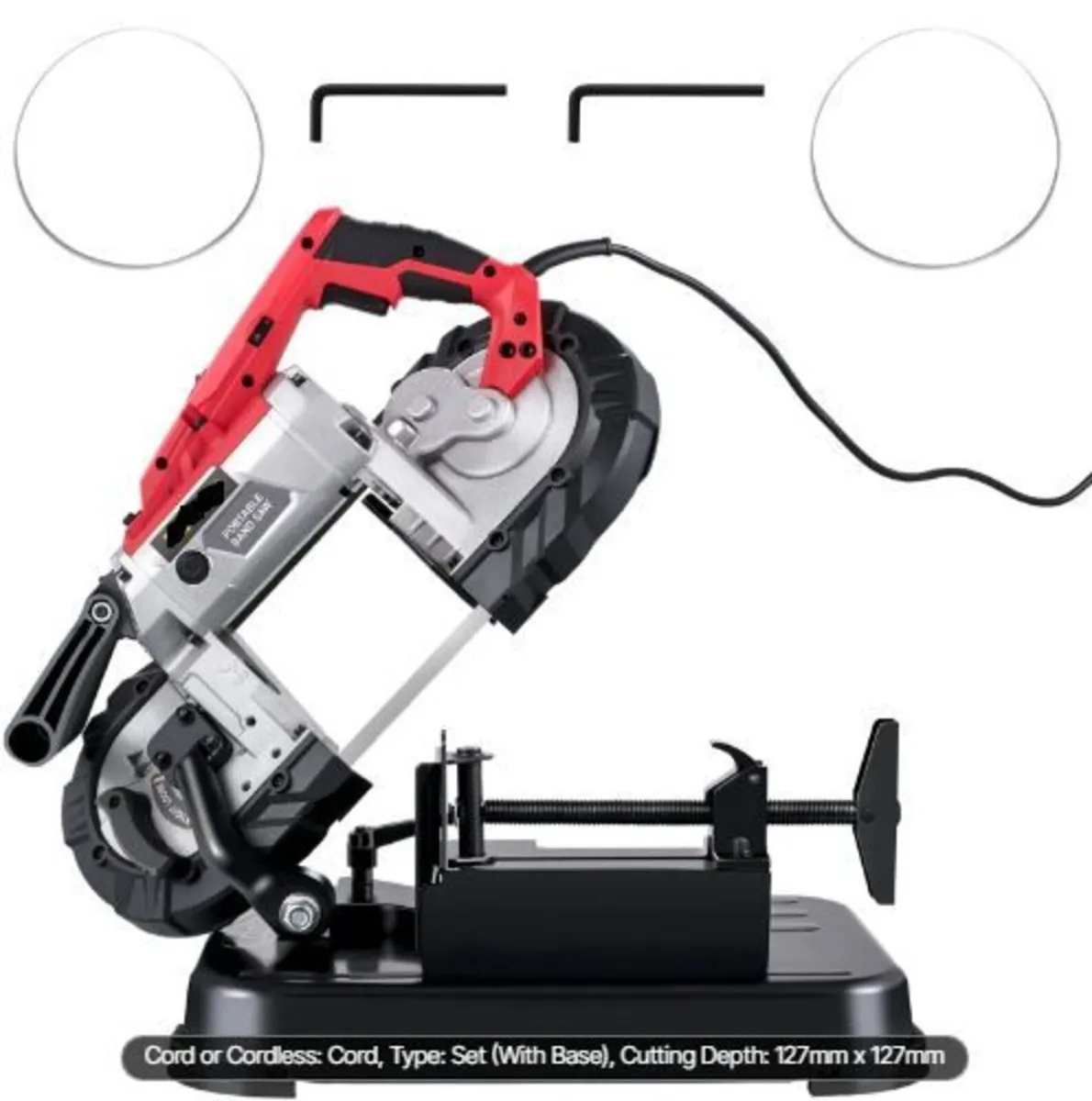 Portable Band Saw, 127 mm x 127 mm Cutting - Image 1