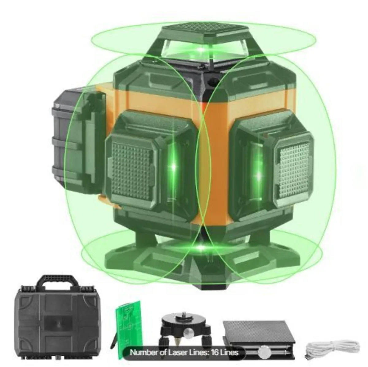 Laser Level 3048 cm Green Cross Line Self - Image 4