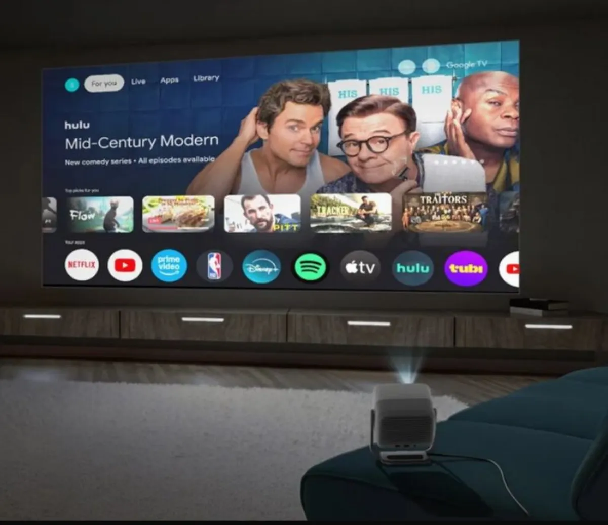 JMGO N1S SE Laser Projector – Full HD Google TV - Image 4