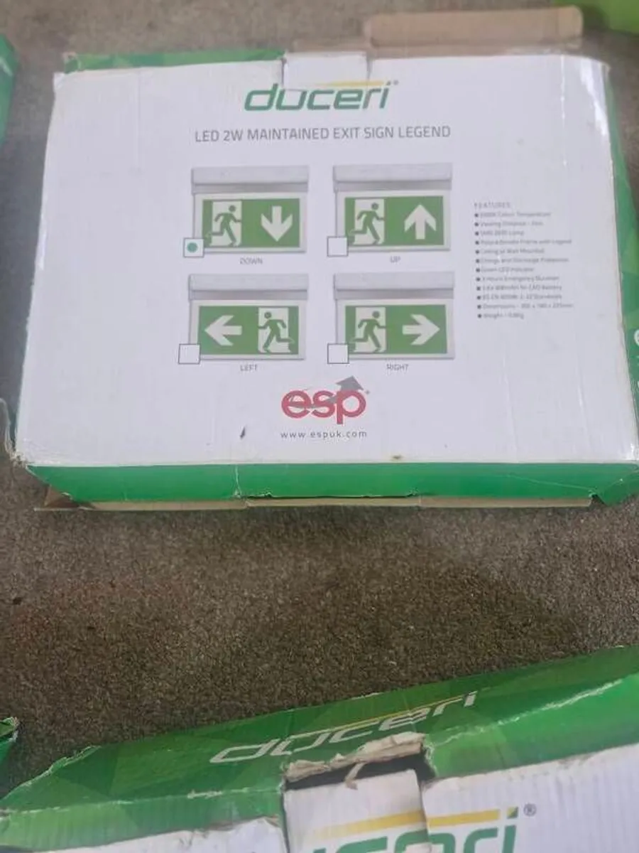 emergency lights and signs - Image 3