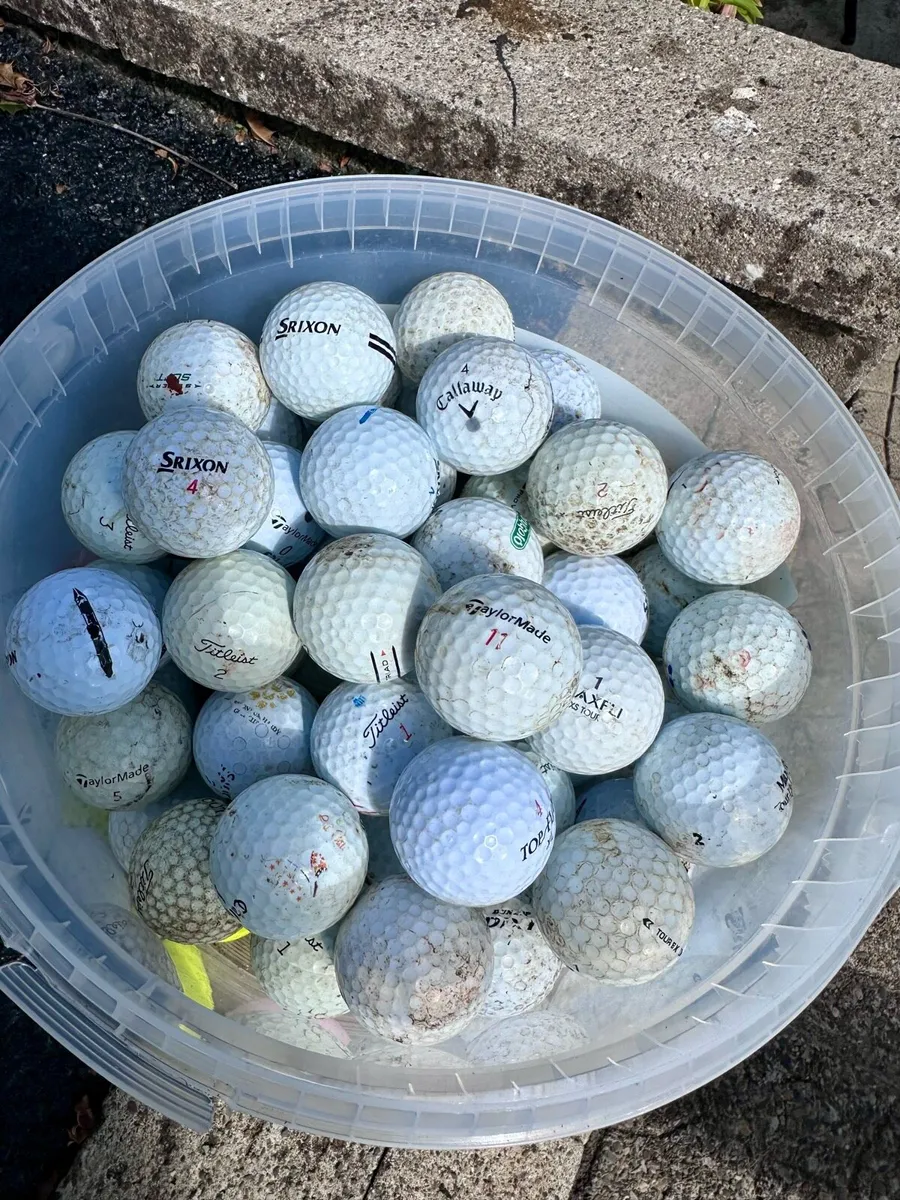 Second hand golf balls - Image 1