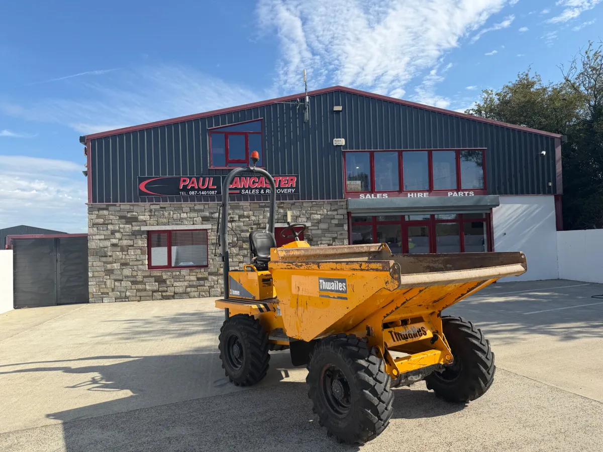 Thwaites 3 ton dumper 2015 - Image 2
