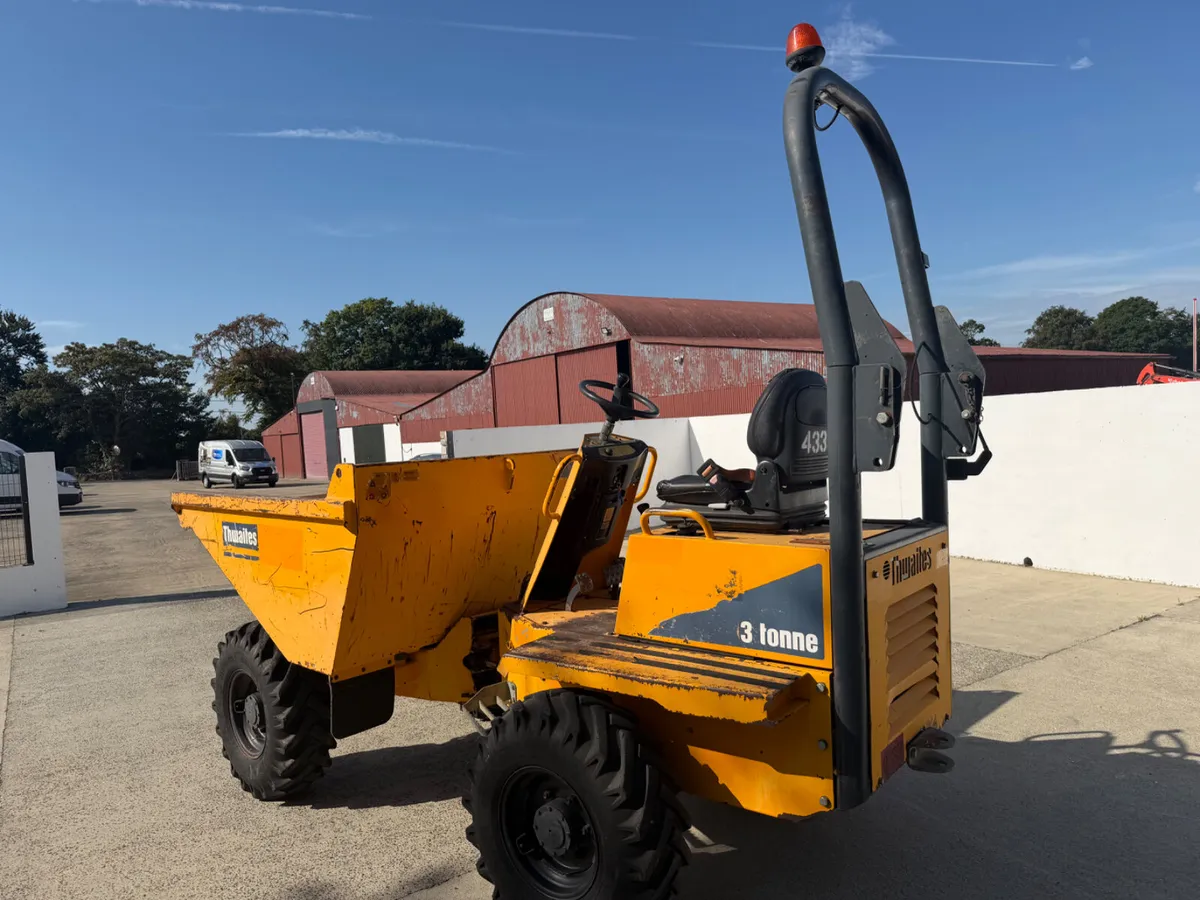 Thwaites 3 ton dumper 2015 - Image 3