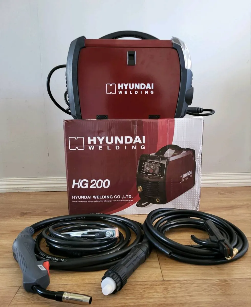 Hyundai 3in1 HG-200 Welder MIG/MAG/TIG/MMA - Image 1