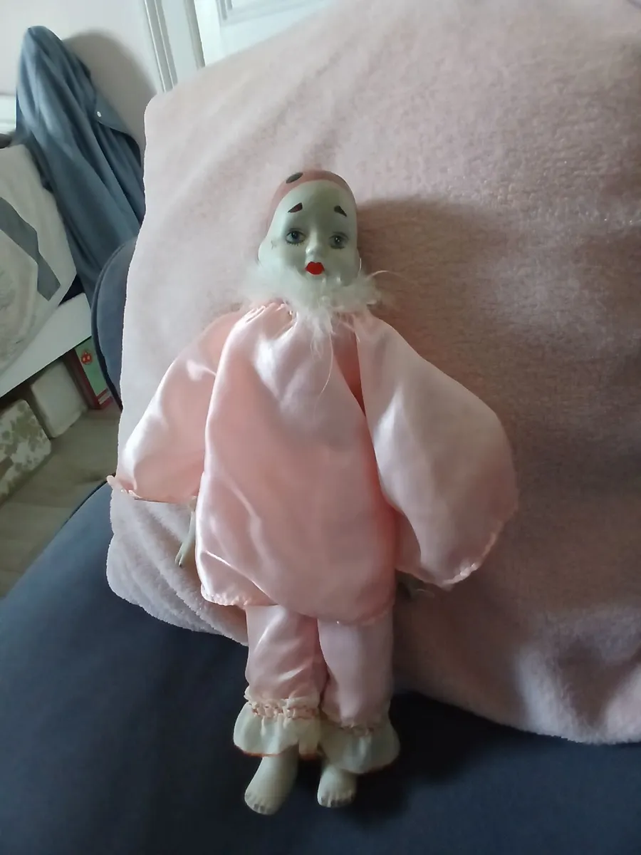 Vintage Pierrot Doll 1980s - Image 4