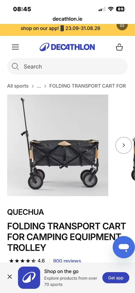 Camping trolley