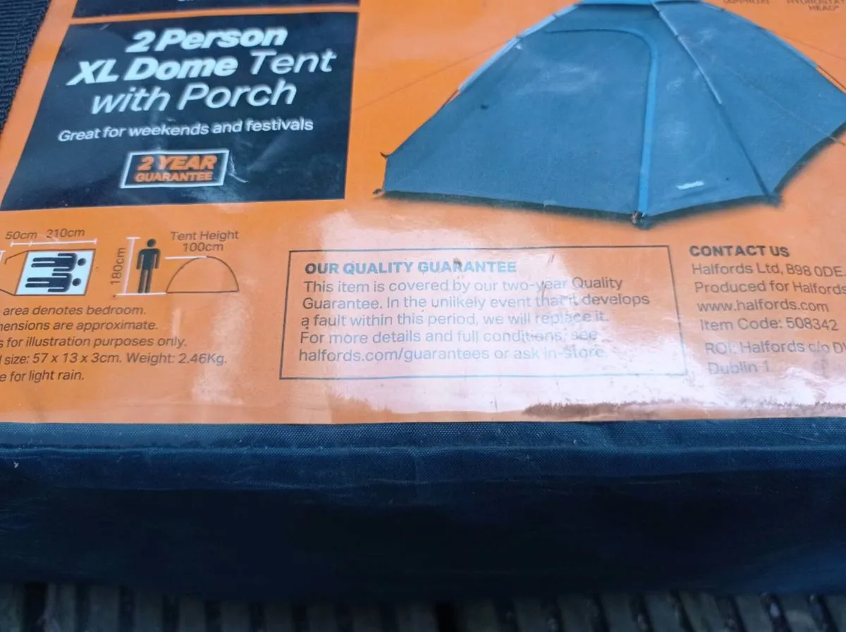 TENT ~  New in sealed unopened box - Image 1