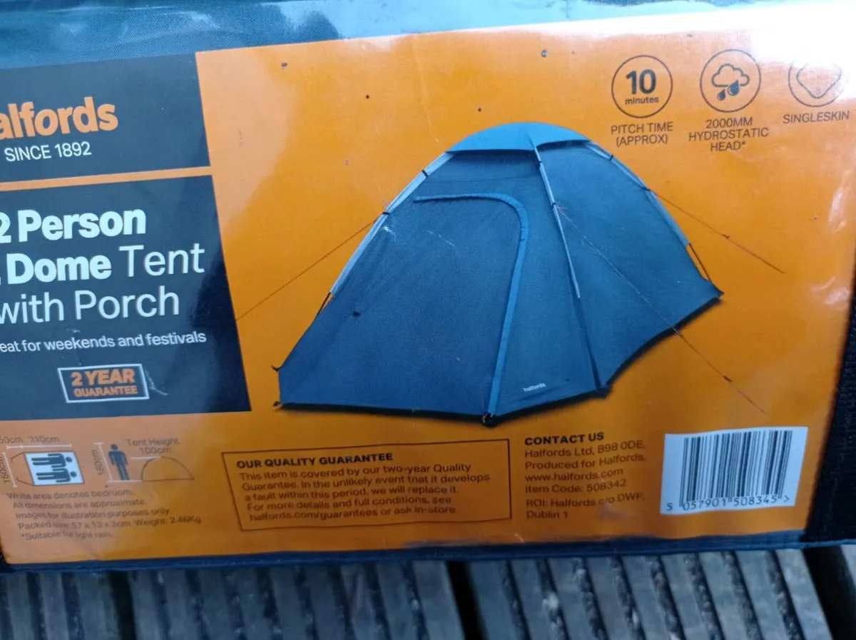 TENT ~  New in sealed unopened box - Image 2