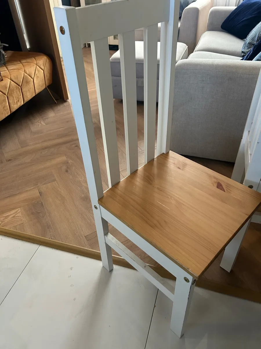 IKEA dining table and chairs - Image 2