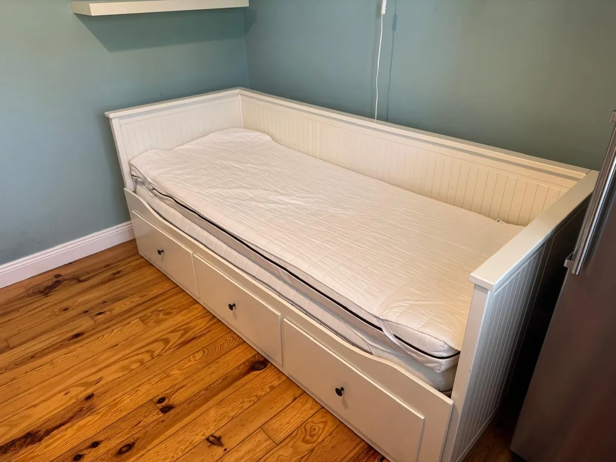 IKEA Daybed / Vanity Dresser / Stool / Drawers - Image 1