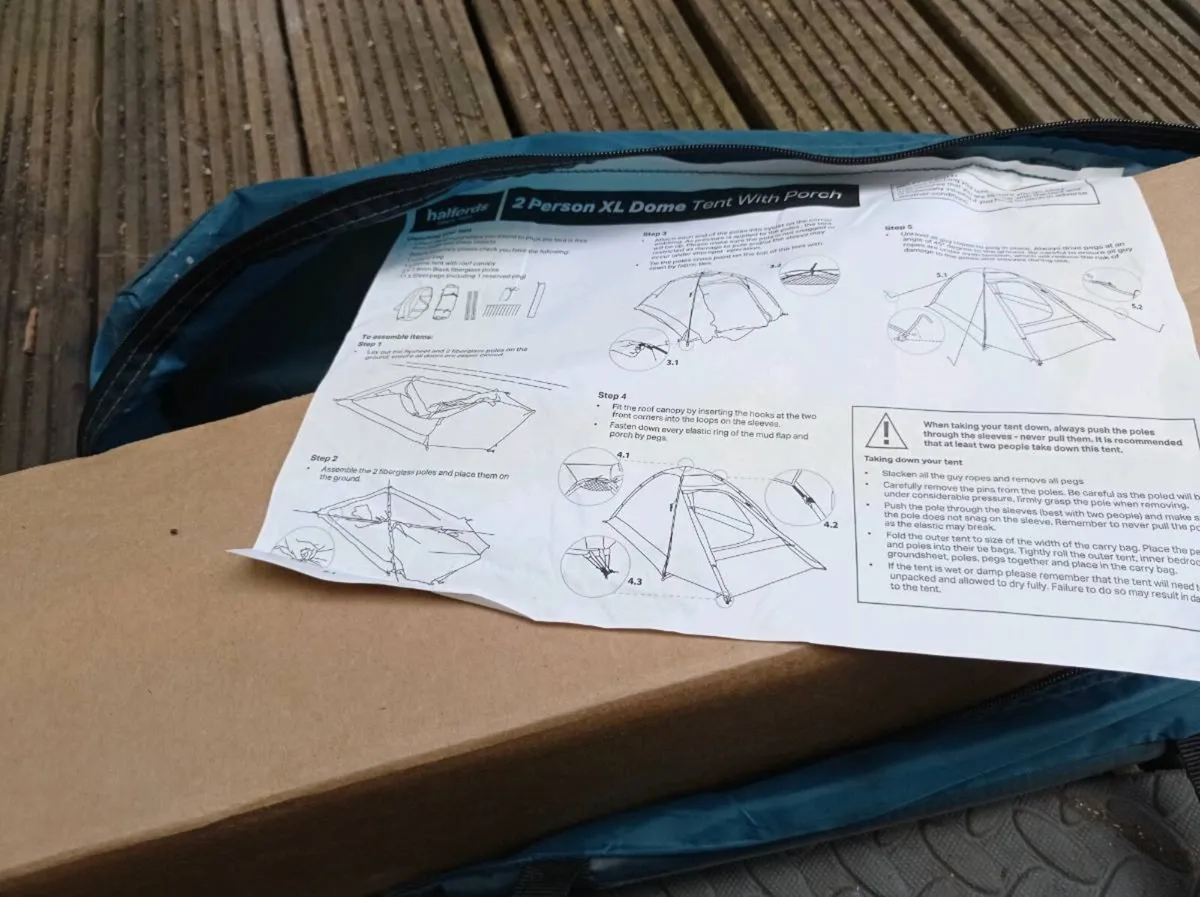 TENT ~  New in sealed unopened box - Image 3
