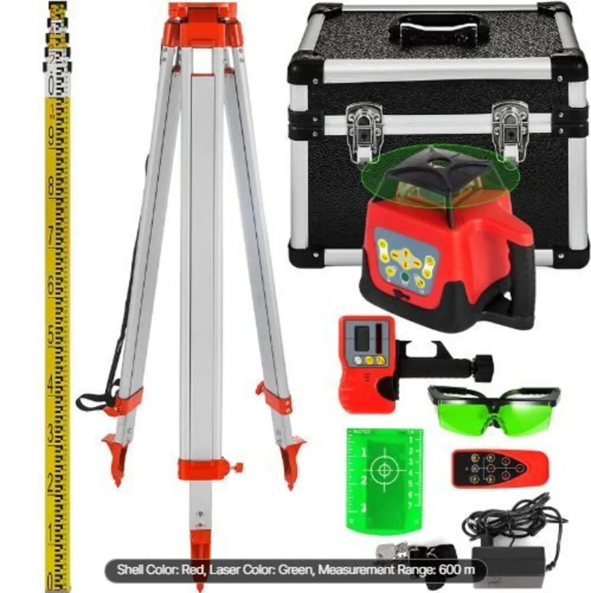 Green Rotary Laser Level Kit - Image 3
