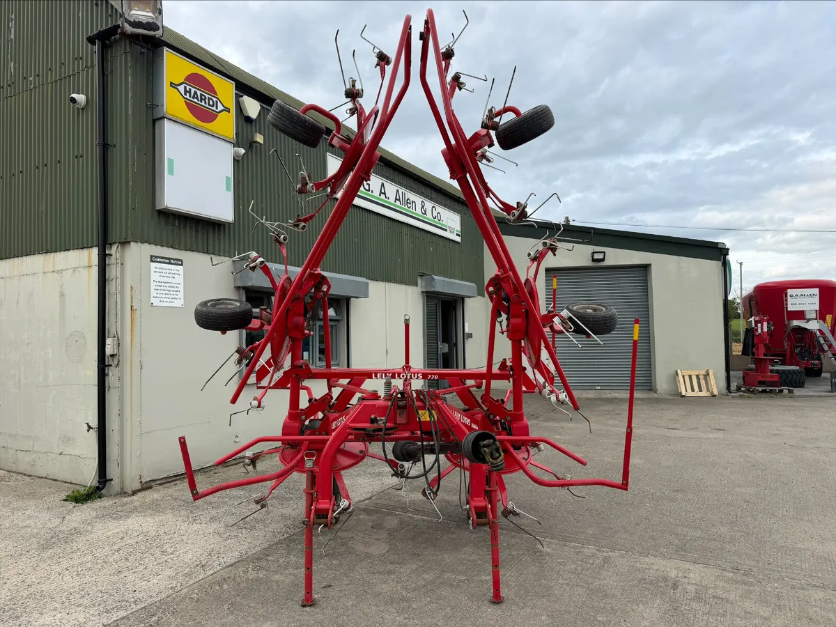 2013 Lely Lotus 770 Tedder – 7.70 m, 6-Rotor - Image 1