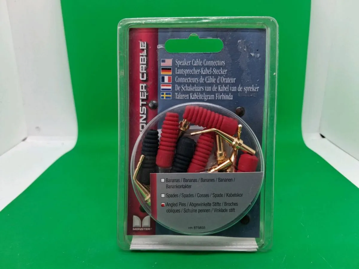 Postage - Monster Cable 24K Gold Speaker Cable Con - Image 1