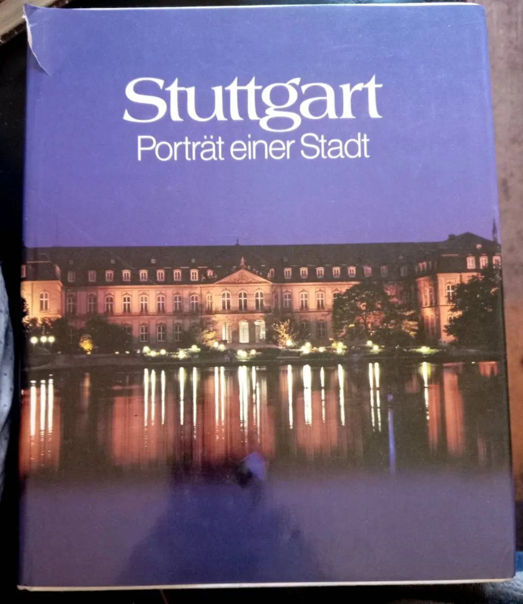 Portrait of Stuttgart German Language Book - Image 1