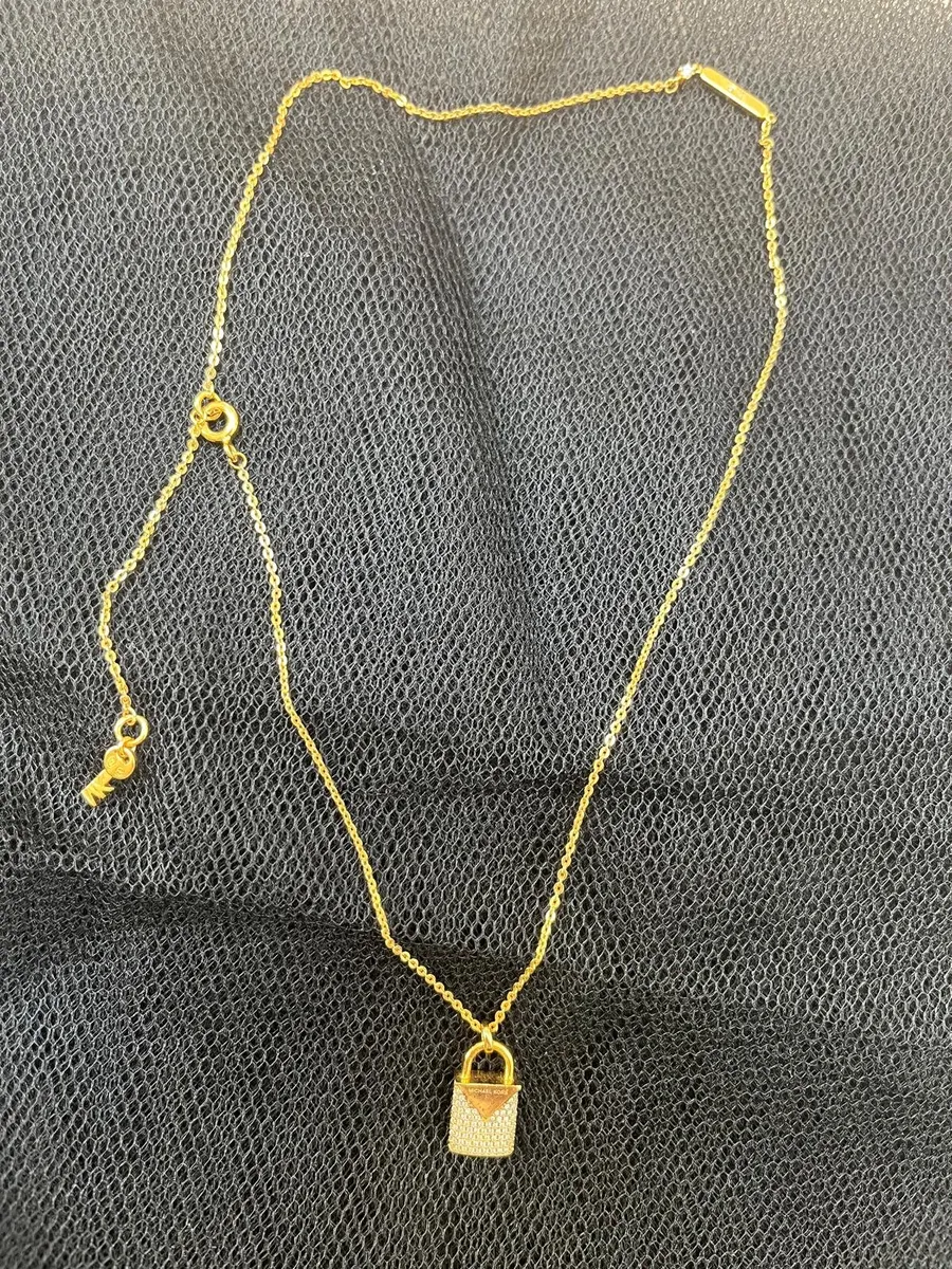 Michael Cors Padlock Necklace - Image 2