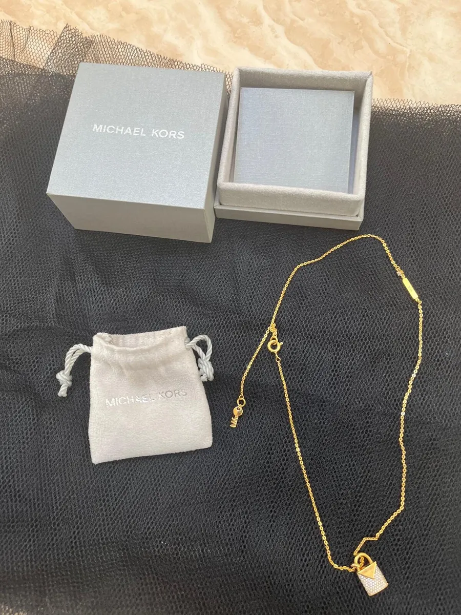 Michael Cors Padlock Necklace - Image 3
