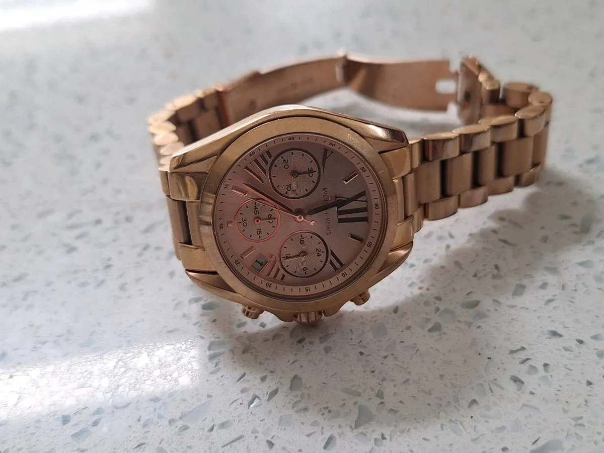 Michael Kors Bradshaw Rose Gold Ladies Watch (MK57 - Image 2