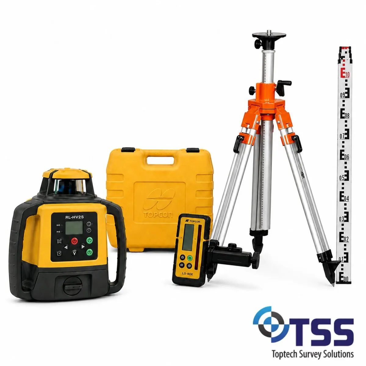 Topcon RL-HV2S Laser with LS-100D + Elevating T&S - Image 1