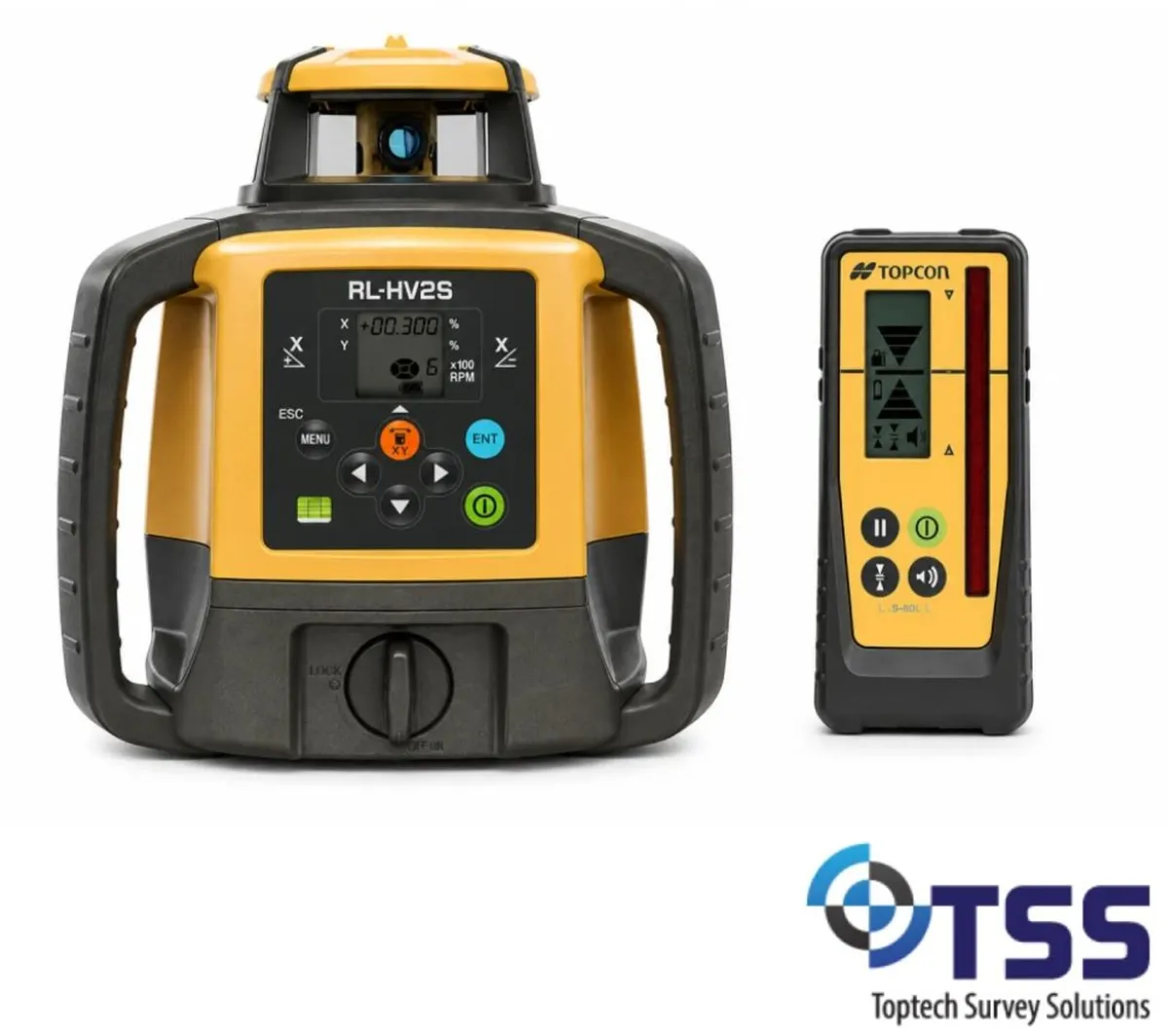 Topcon RL-HV2S Laser with LS-100D + Elevating T&S - Image 3