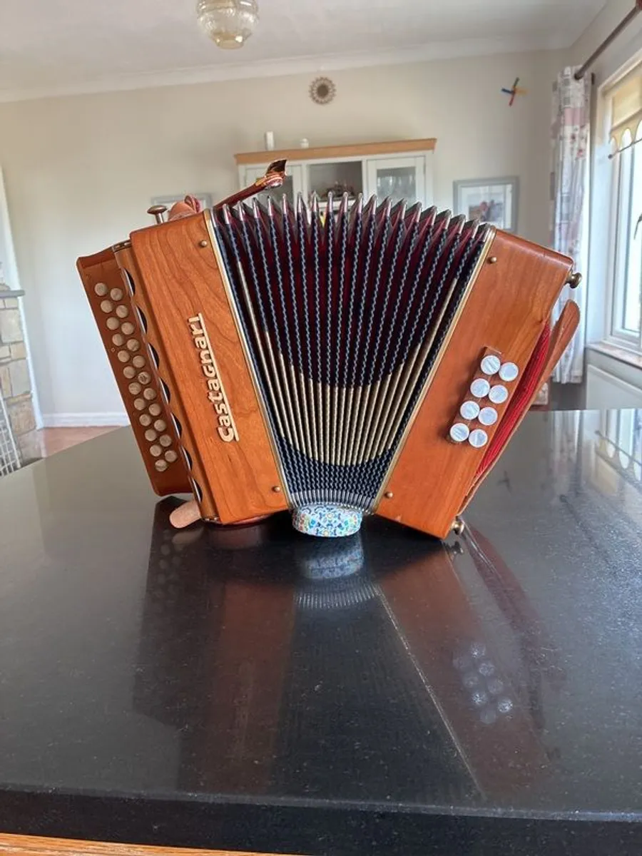 Castagnari button accordion B/C - Image 1