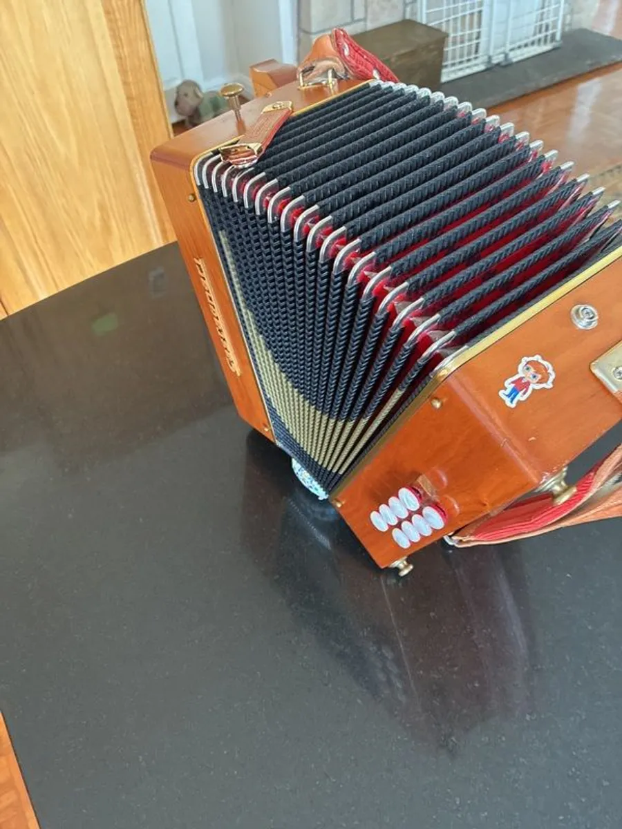 Castagnari button accordion B/C - Image 2