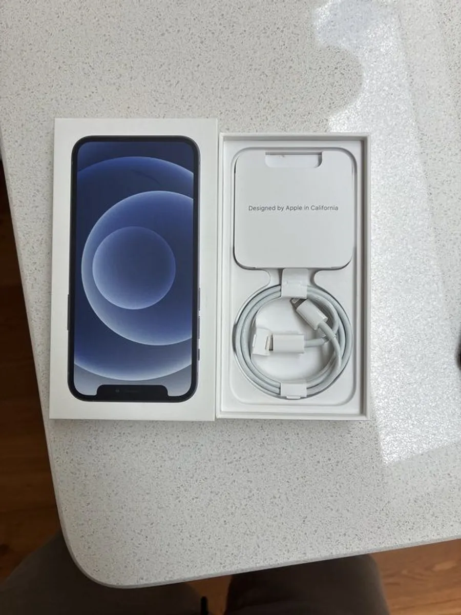 mobile phone iPhone 12 mini. In perfect condition nearly 5 years old. Original receipt. Never dropped or damaged - Image 1