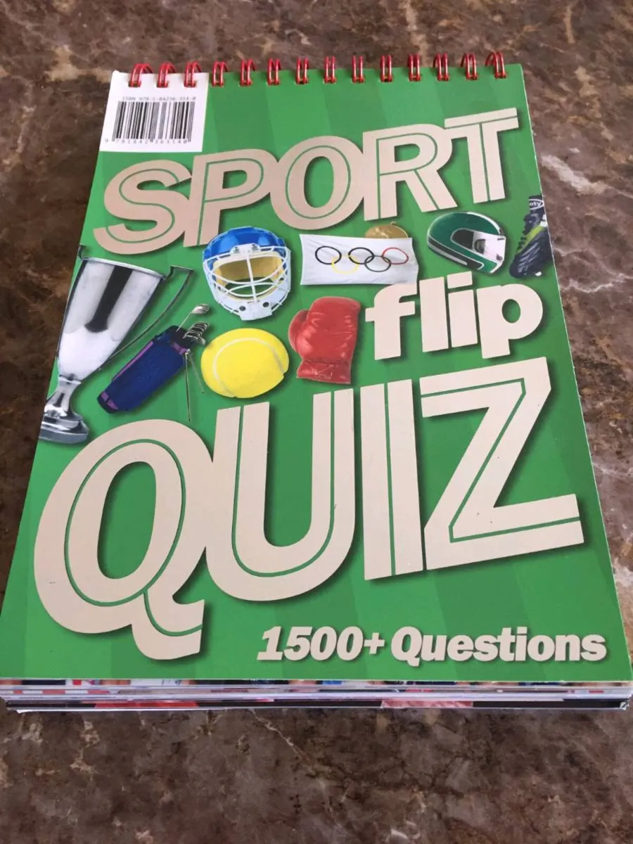 Sports quiz book