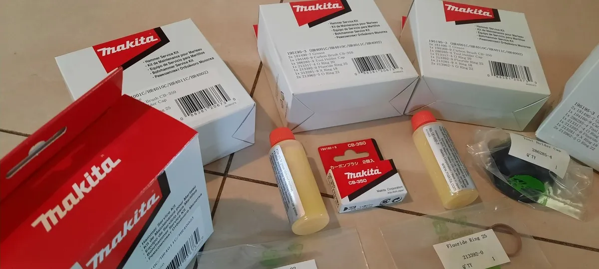 Makita SDS MAX Service Kits - Image 2