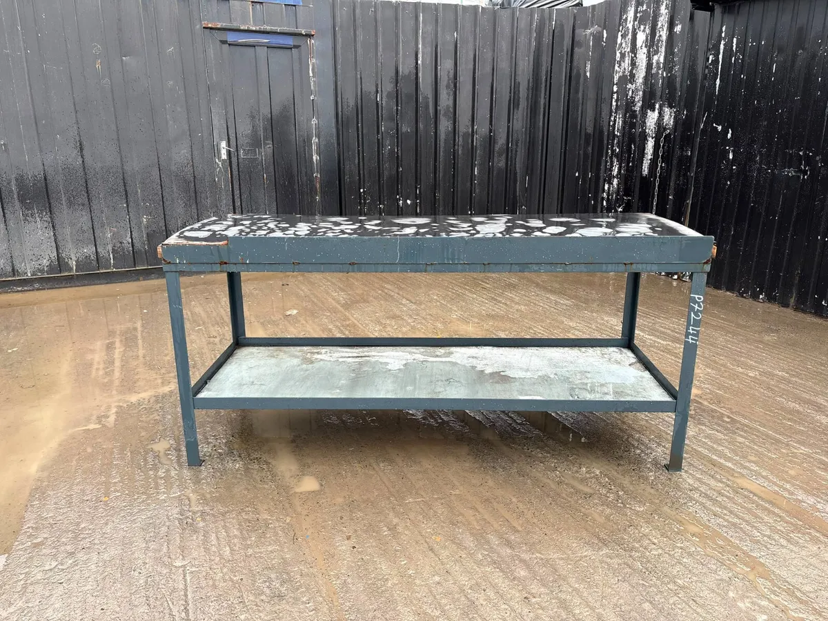 heavy-duty metal workbench - Image 3