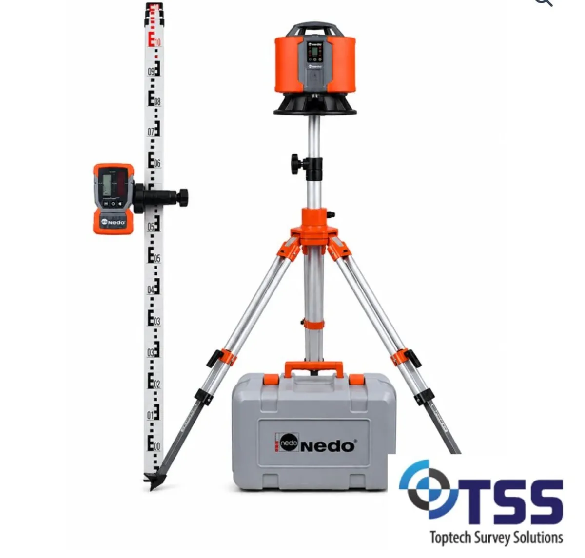 LINUS 1 HV Squaring Laser +Receiver+Elevating T&S - Image 1